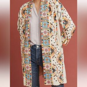 Maeve Multicolor Embroidered Beaded Coat